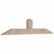 Ekena Millwork Portland Smooth Timber Gable Bracket, Douglas Fir, 72"W x 15"H x 3 1/2"D x 5 1/2"F, 5/12 Pitch GBW072X15X0406POR00SDF - alternate 4